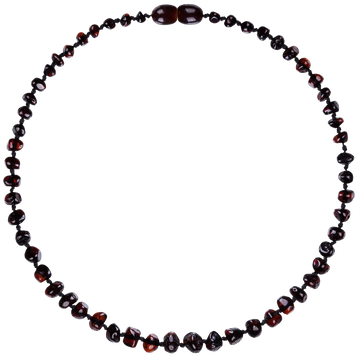 Wild Sun Barnsteen Ketting Baby / Peuter - 32 cm - Cherry