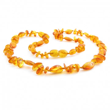 Wild Sun Barnsteen Ketting Baby / Peuter - 32 cm – Mix - Honey
